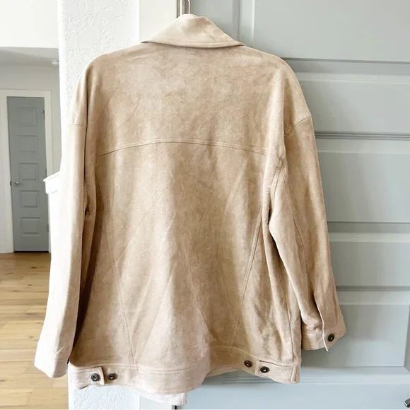 NWT Anthropologie BB Dakota Faux Suede Jacket - Picture 4 of 6